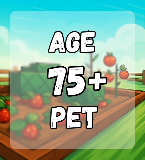Age 75+ Pet